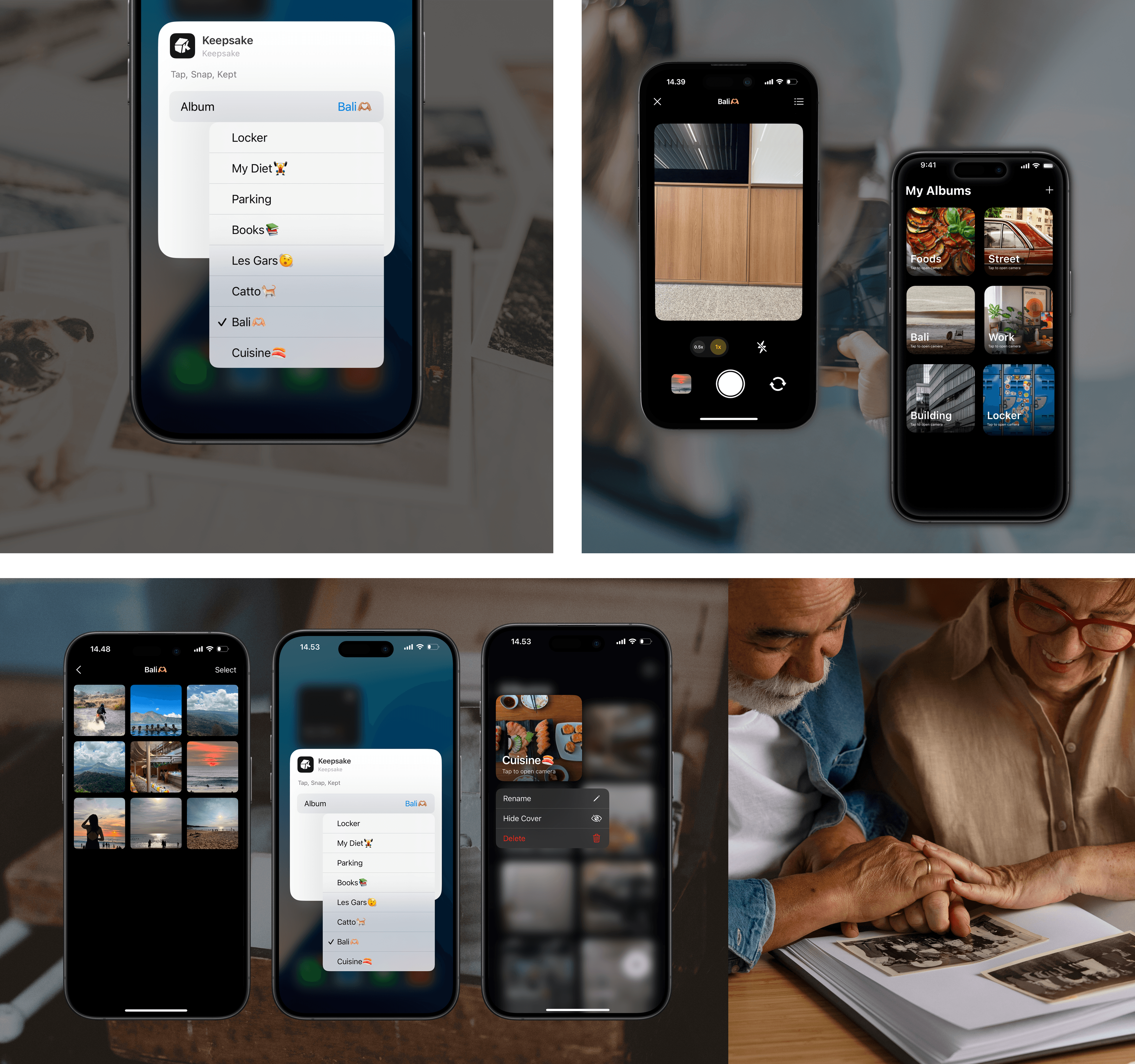 Keepsake Solution Features
